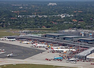 Hamburg Airport - Luftaufnahme