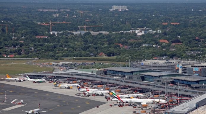 Hamburg Airport - Luftaufnahme