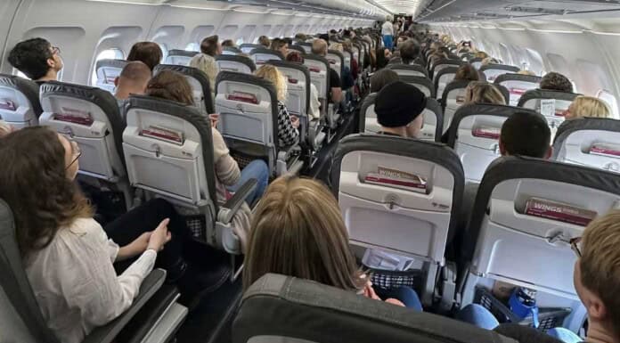 Lufthansa Passagiere