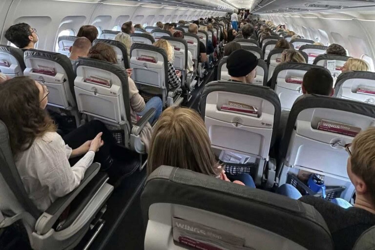 Lufthansa Passagiere