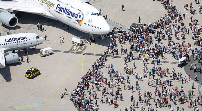Siegerflieger Fanhansa auf der ILA Berlin