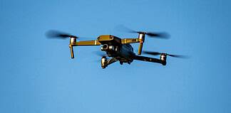 Drohne im Flug