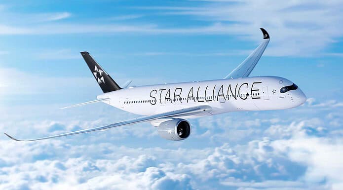 A350 900 der Star Alliance