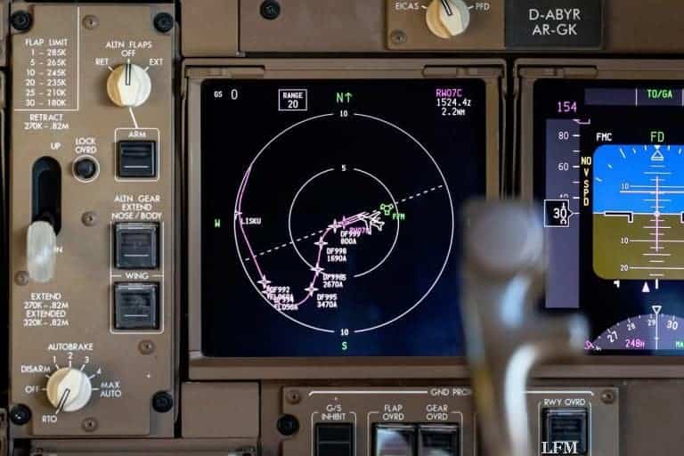 RNP-1 und Radius-to-fix für besseres Abfliegen im Test