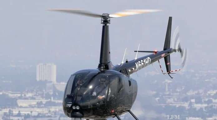 Robinson bringt R66 ENG als Fernsehhubschrauber