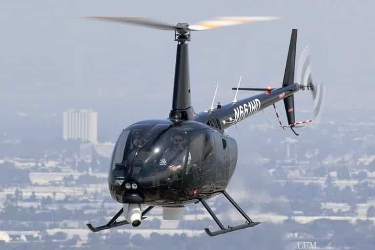 Robinson bringt R66 ENG als Fernsehhubschrauber