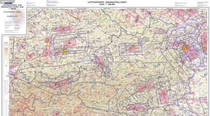 Austro Control mit neuer digitaler Karte ICAO 1 : 500.000