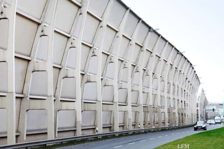 Abbau an Lärmschutzwand beim Fraport – Behinderung am Airportring