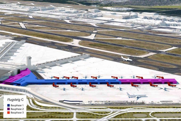 Fraport zieht Flugsteig G aus Terminal 3 per Bauantrag vor