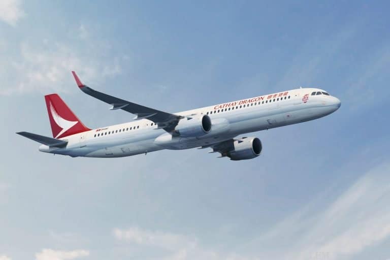 Airbus A321neo für lange Strecken bei Cathay Dragon