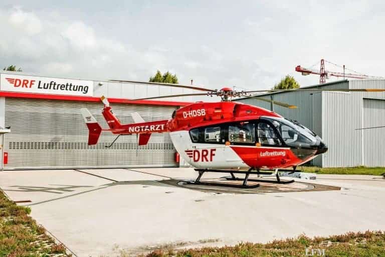 EC145 neuer Hubschrauber der DRF Luftrettung Stuttgart
