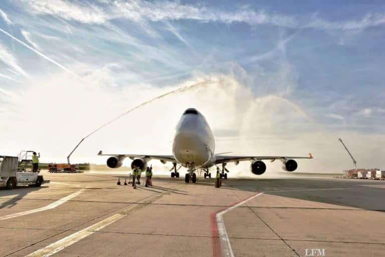 Frachtzuwachs und Carrier Suparna Airlines am Hahn Airport