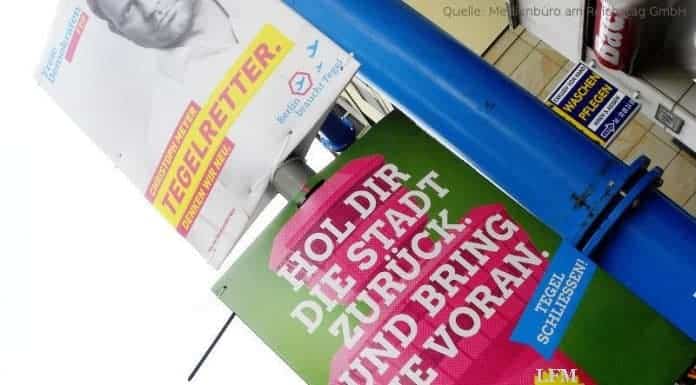Tegel als Wahlkampfthema für Berliner
