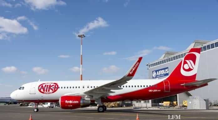 NIKI erhält ihren ersten Airbus A320 mit Sharklets