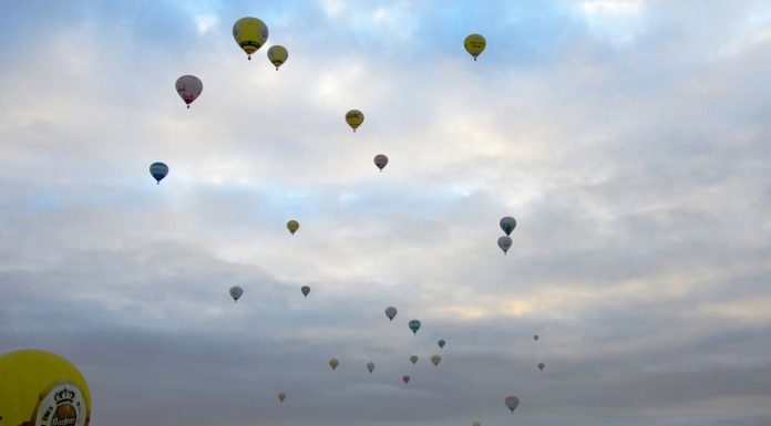 Ballonfestival Montgolfiade: Schauspiel hob am PAD ab