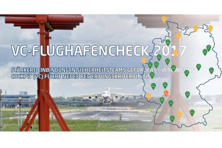 Flughafencheck der VC 2017: Malus bei Nicht-Kooperation