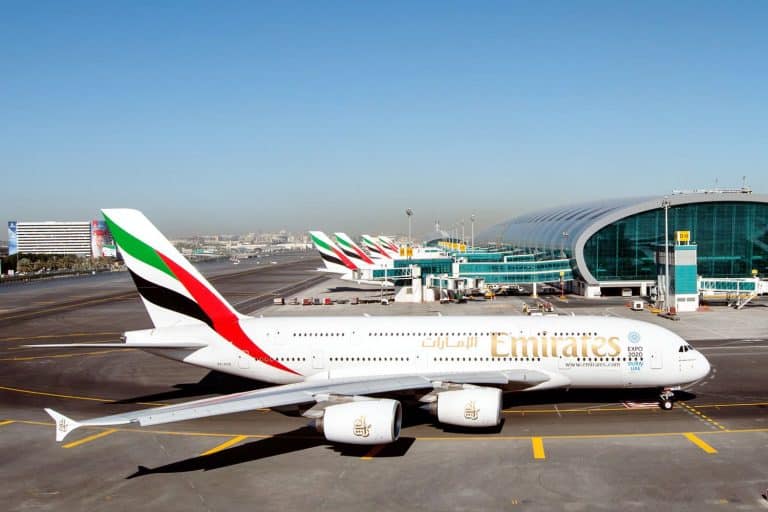 Emirates vor Einflottung des 100. Airbus A380