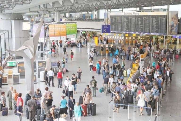 Tagesrekord an Passagieren im Flughafen Frankfurt