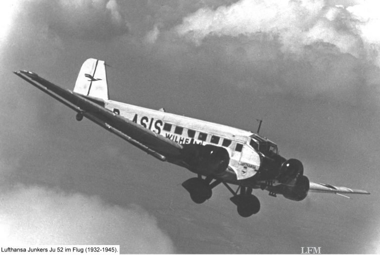 Ju52 der Lufthansa startet in Flugsaison