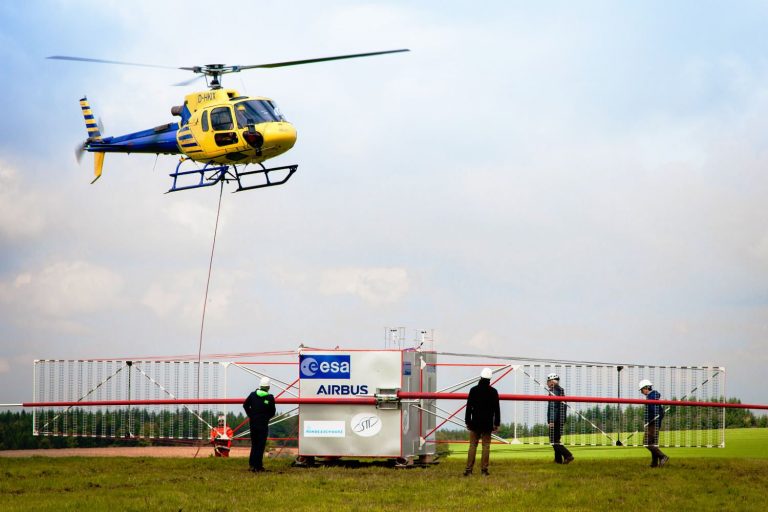 Freitest für Antenne der Jupitermission JUICE