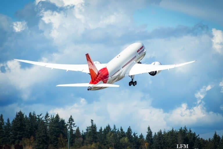 Dreamliner 125. Flugzeug für Air India