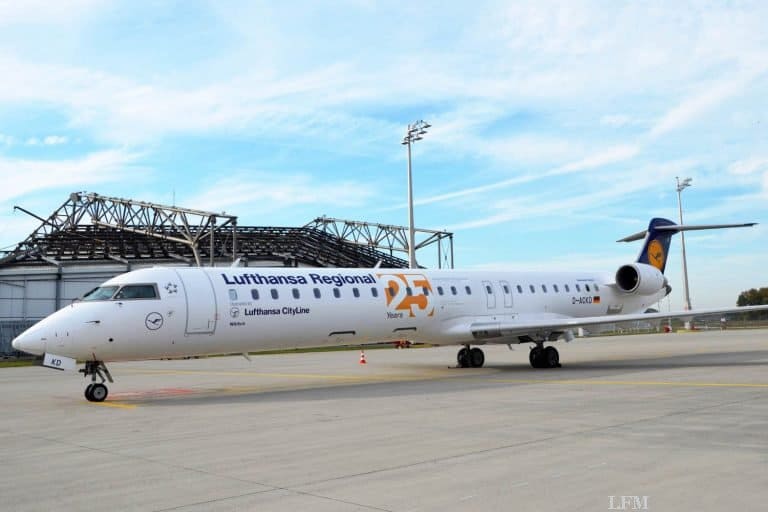 CRJ 25 Jahre bei CityLine: Jubiläum für unerwarteten Erfolg