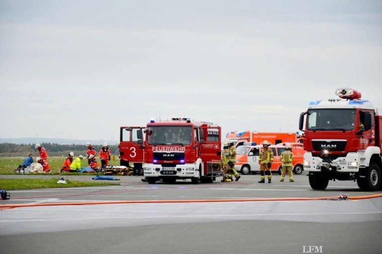 Kollision mit Passagierbus am PAD als ICAO-„Flugunfall 1“