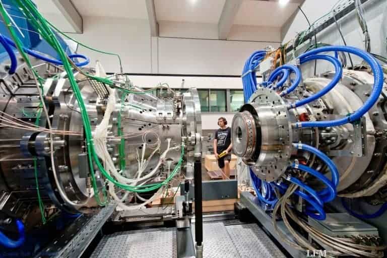 Turbinenteststand kommt auf Touren