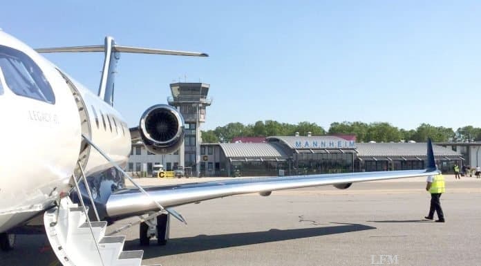 Legacy 500 und Phenom 300: Embraer Jets in Mannheim