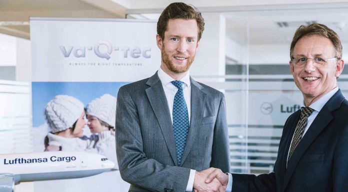 Passiv-Kühlcontainer bei Lufthansa Cargo