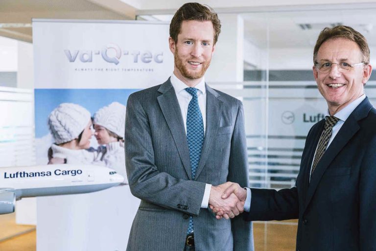 Passiv-Kühlcontainer bei Lufthansa Cargo