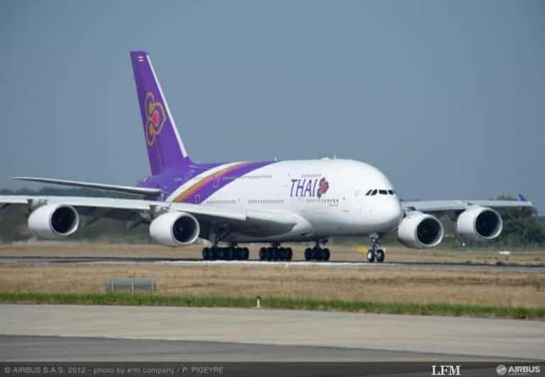 THAI bekommt ihren ersten A380