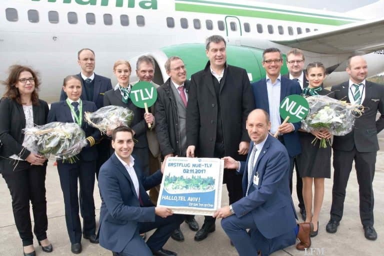 Germania nimmt Direktflug nach Tel Aviv ab Nürnberg auf