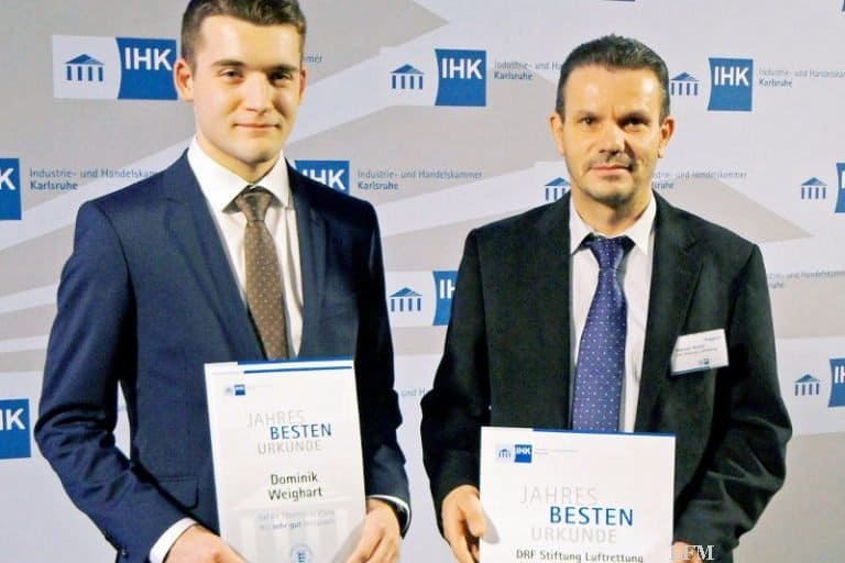 Fluggerätemechaniker der DRF Luftrettung einer von den Besten