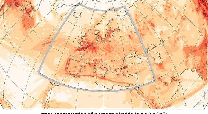 Bald Bilder zur Luftverschmutzung von Sentinel-5P