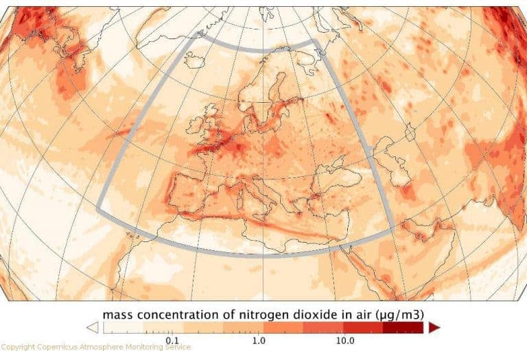 Bald Bilder zur Luftverschmutzung von Sentinel-5P