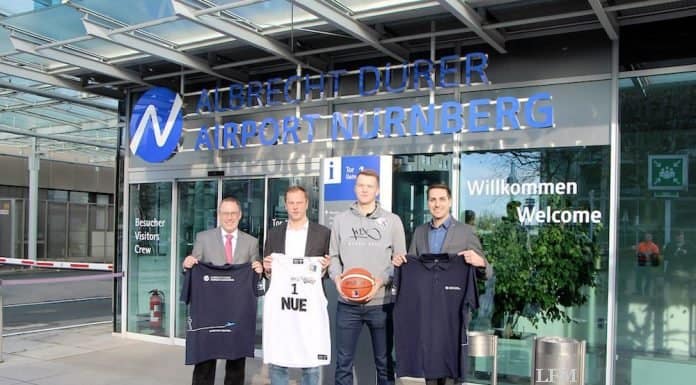 Flughafen Nürnberg unterstützt Basketball Falcons