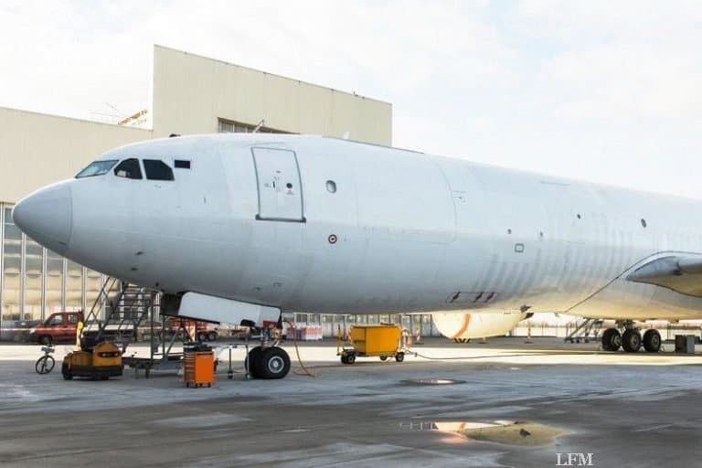 A330-300P2F aus Dresden erstmals für DHL Express