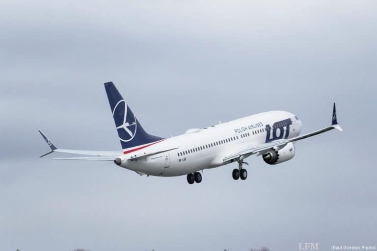 Boeing 737 MAX bei LOT gelandet