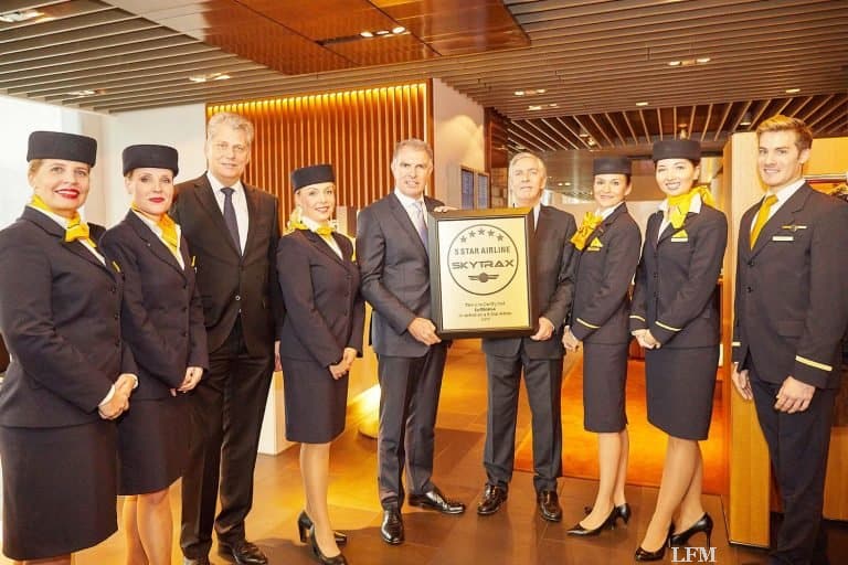 Lufthansa jetzt 5-Sterne-Fluggesellschaft