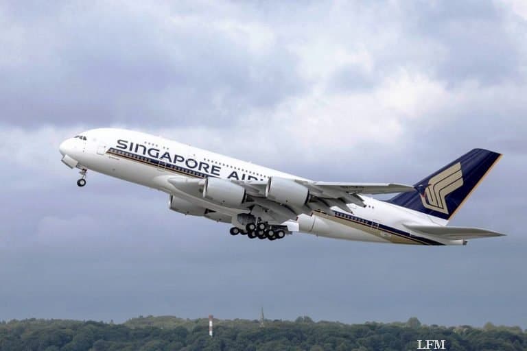 Airbus A380 für Singapore Airlines mit neuer Kabine