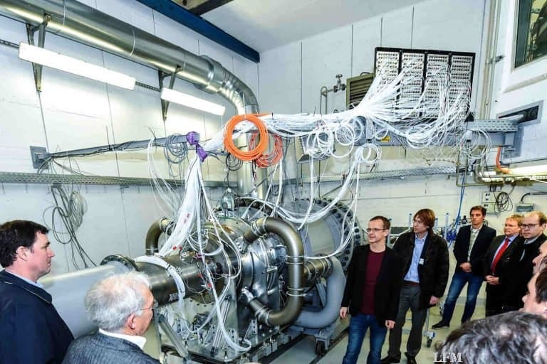 Teststand für Triebwerk-Verdichter: ICD-Rig in Betrieb