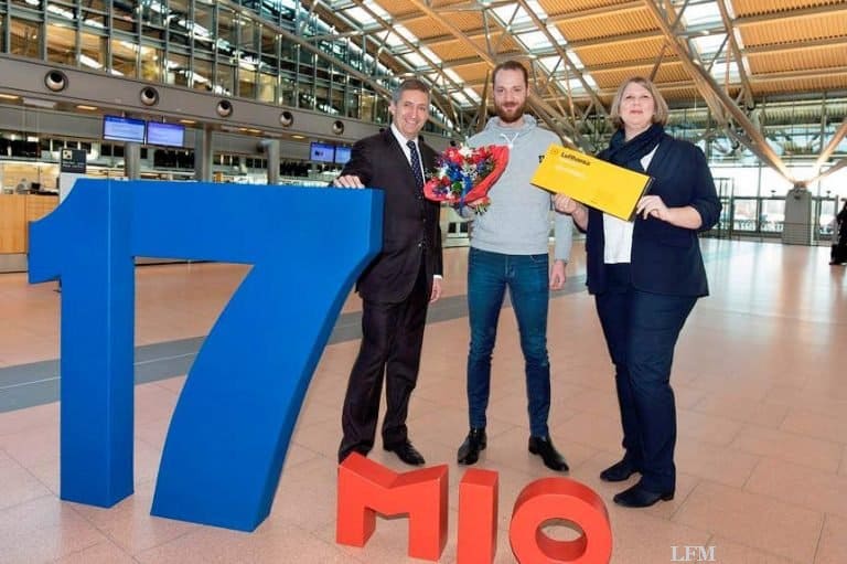 17.000.000 Passagiere durch starkes Plus