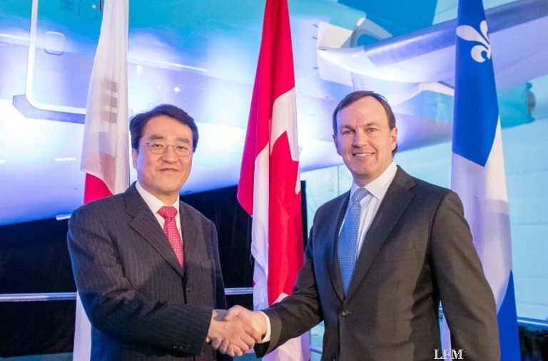 Korean Air Lines erhält erste CS300 Airliner