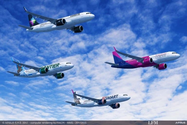 Airbus erhält Betsellung über 605 Flugzeuge der A320-Familie