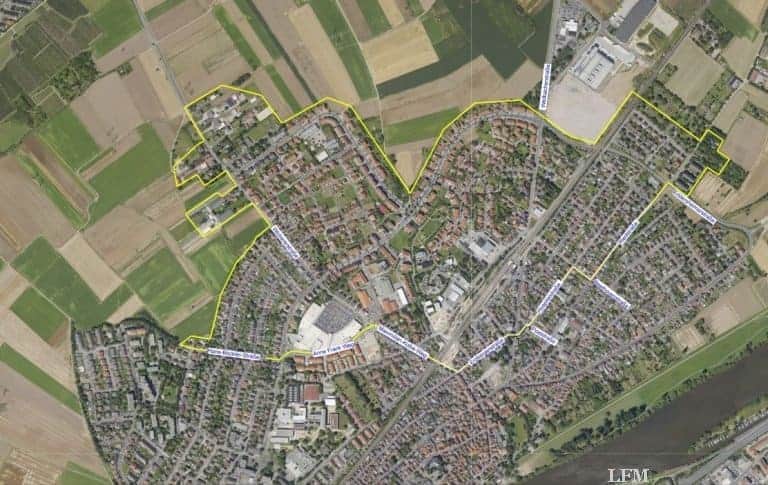 Fraport beginnt Dachinspektionen in Flörsheim und Raunheim