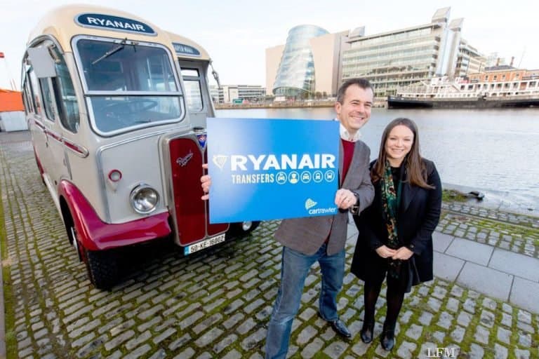 Ryanair eröffnet Chauffeur-Dienste mit CarTrawler