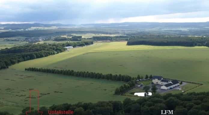 Absturz eines Motorseglers beim Landeanflug in Bad Arolsen