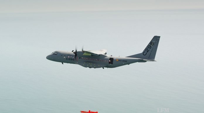 Airbus Military startet Marte Lenkflugkörper von C295