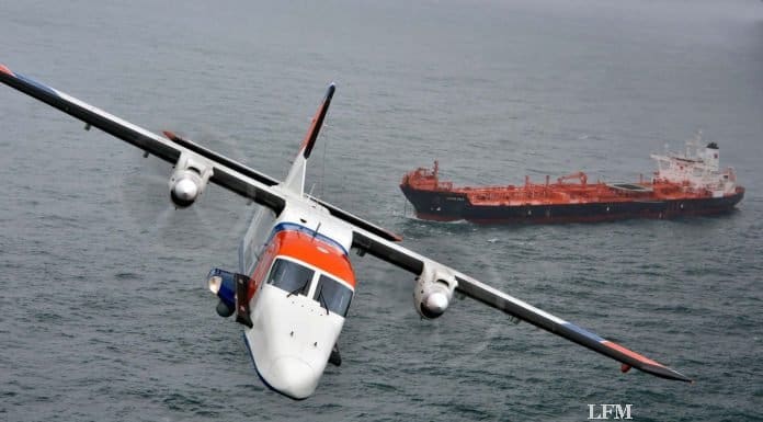 Dornier 228 der Küstenwache versorgt aus Bayern